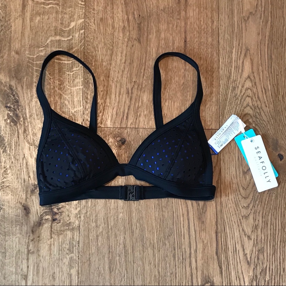 NWT Seafolly bikini top. AU6 Small